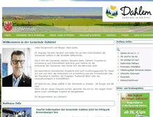 Tablet Screenshot of dahlem.de